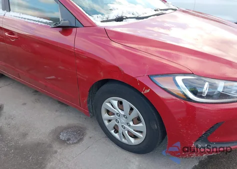 2018 Hyundai Elantra Se from USA, damaged, VIN 5NPD74LF3JH273331